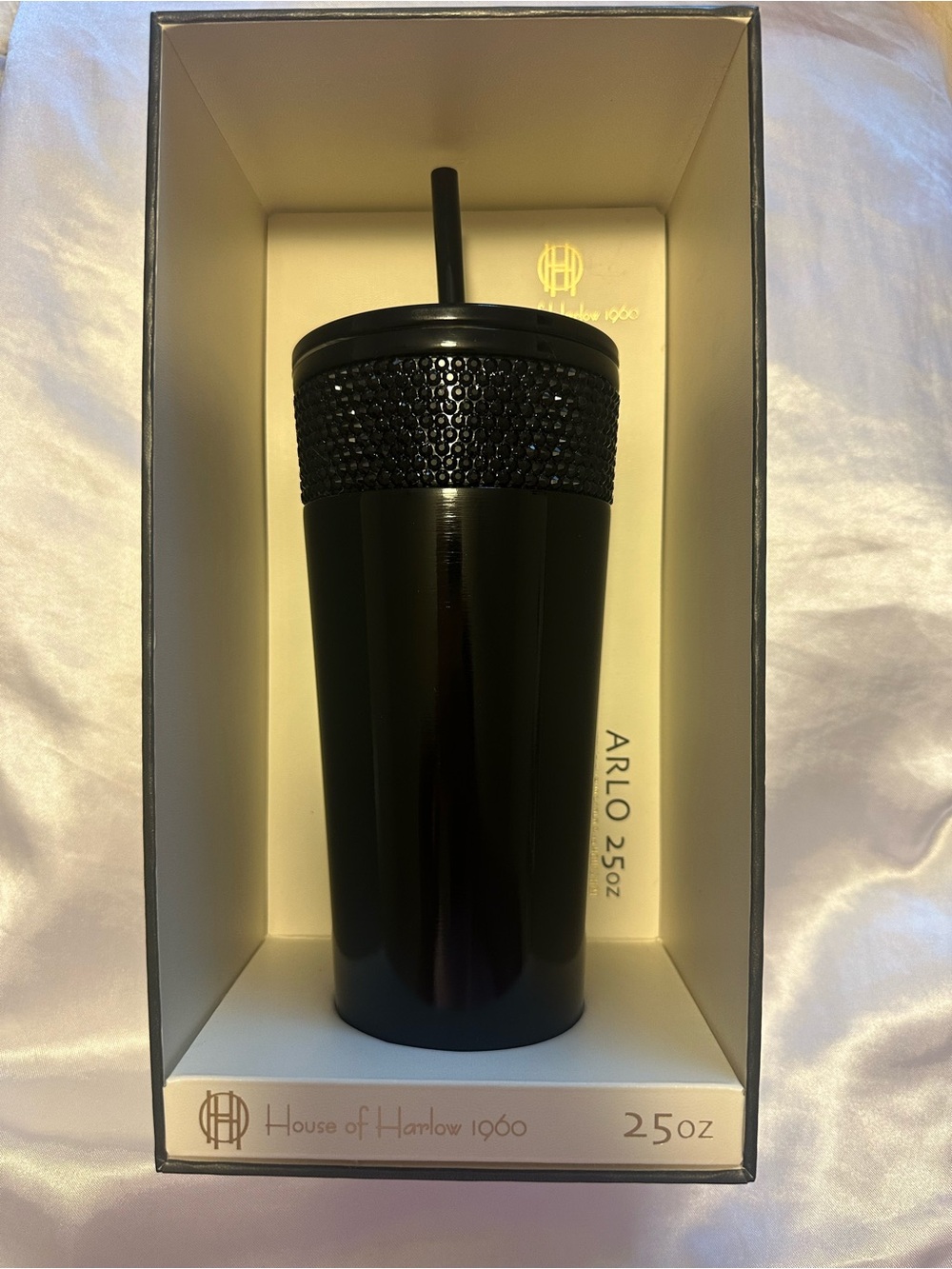 House of Harlow 1960 Cream and Gold Hydration Box